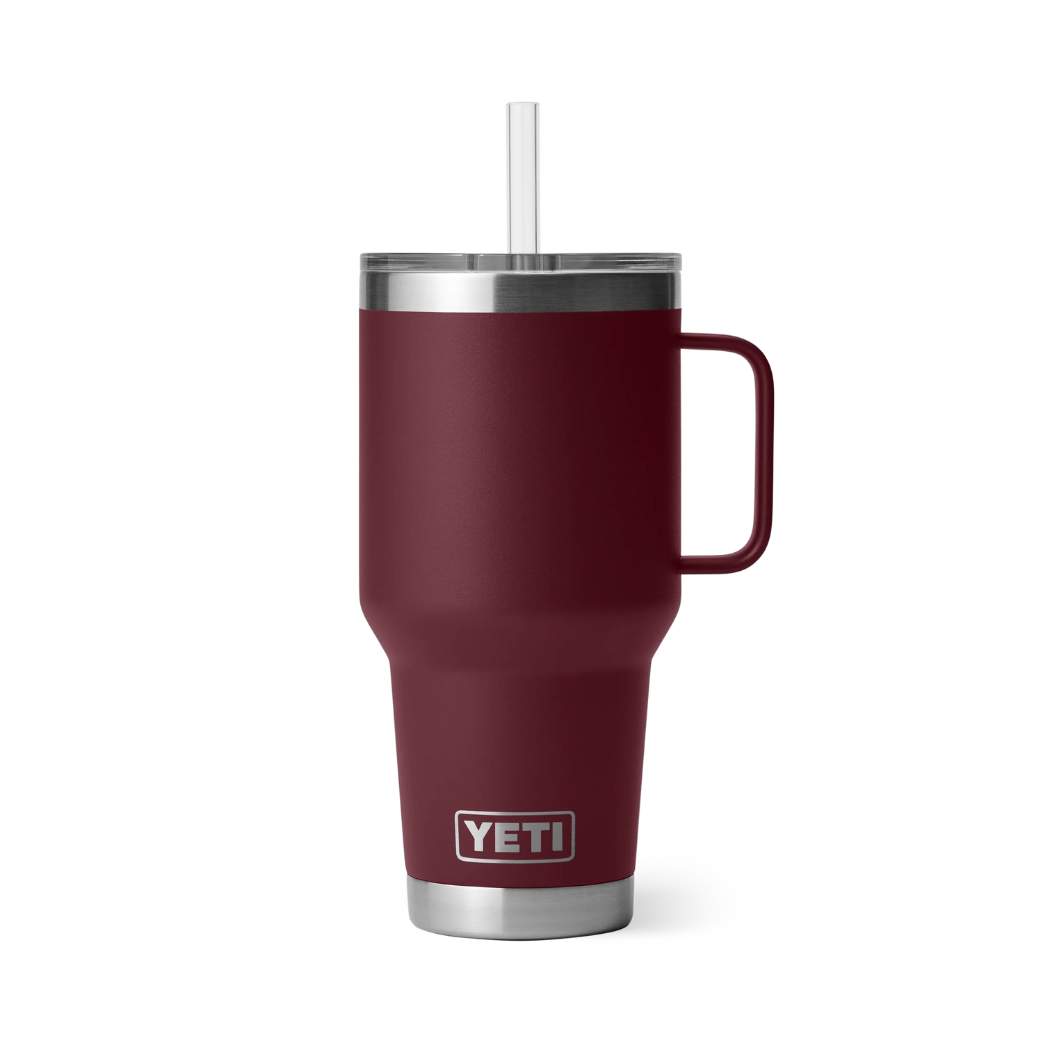 Yeti Rambler 35oz (1L) Straw Mug-Drinkware-Yeti-Wild Vine Red-Fishing Station