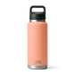 Yeti Rambler 36oz (1L) Reuseable Bottle with Chug Cap-Drinkware-Yeti-Lowcountry Peach-Fishing Station