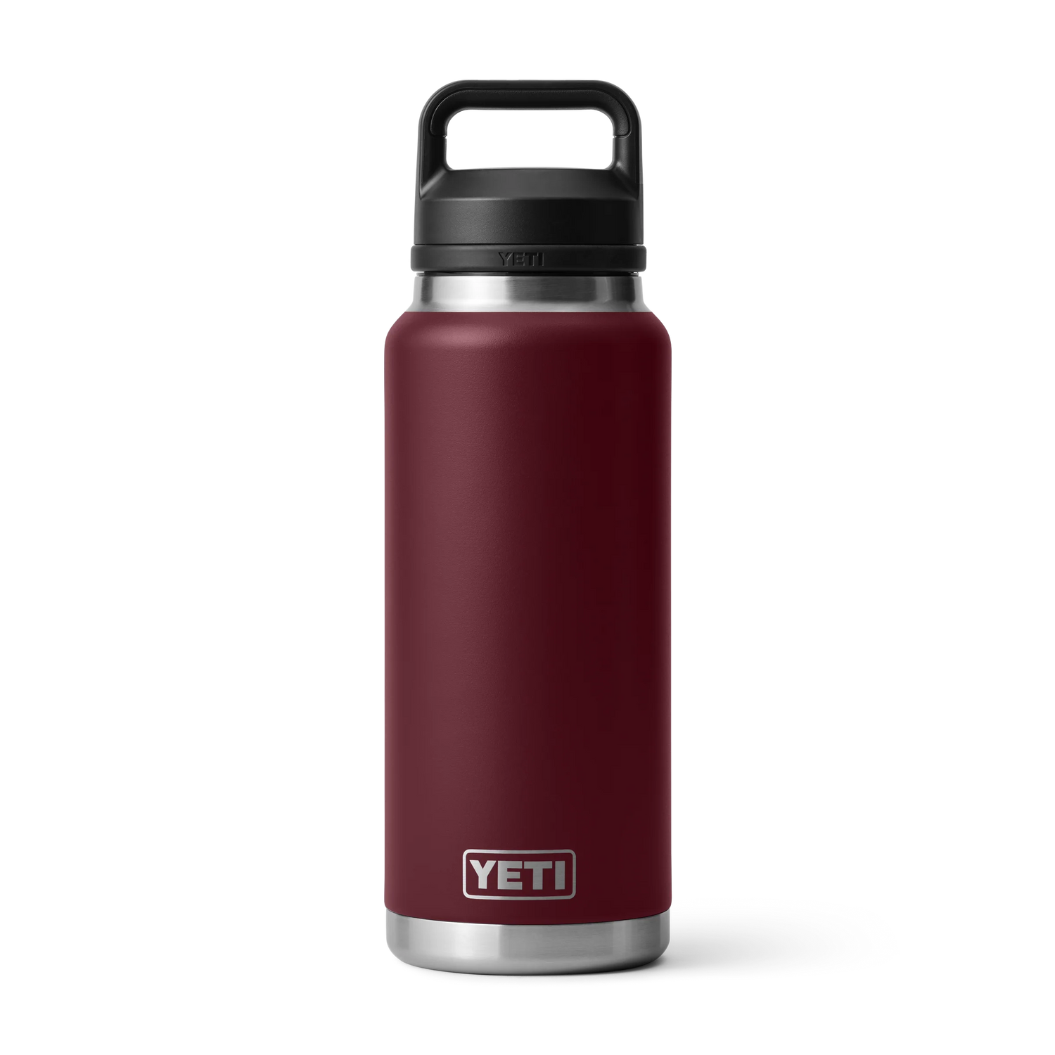 Yeti Rambler 36oz (1L) Reuseable Bottle with Chug Cap-Drinkware-Yeti-Wild Vine Red-Fishing Station