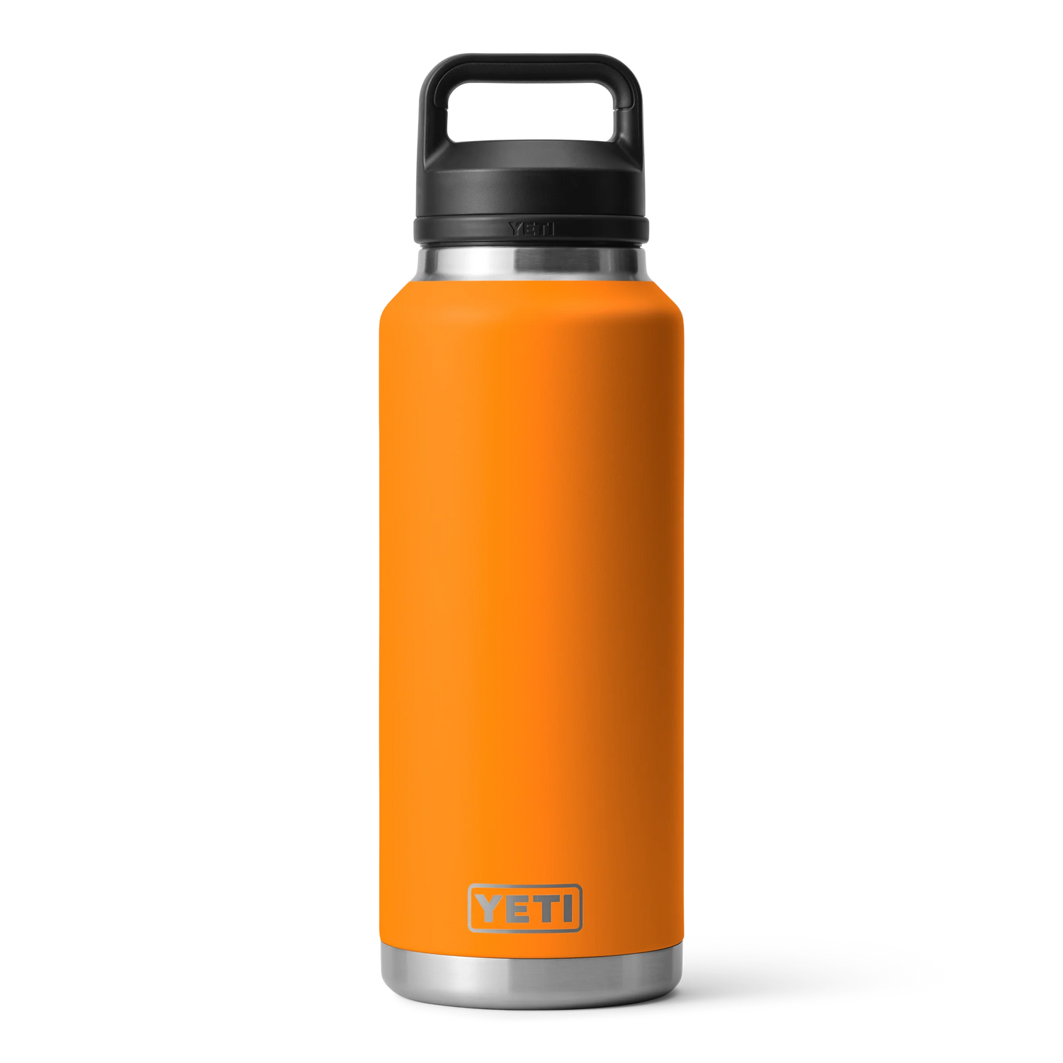 Yeti Rambler 46oz (1.36L) Reusable Bottle with Chug Cap-Drinkware-Yeti-King Crab Orange-Fishing Station