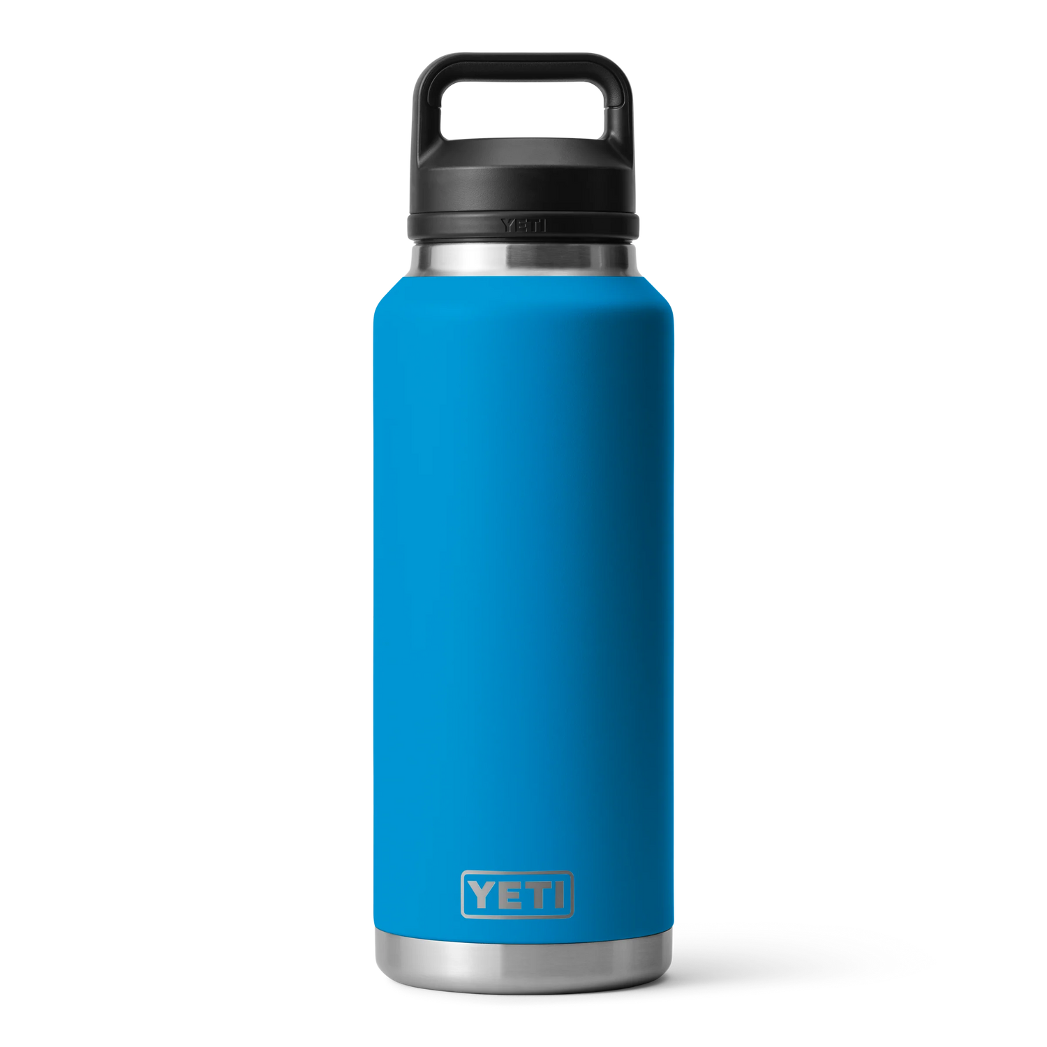 Yeti Rambler 46oz (1.36L) Reusable Bottle with Chug Cap-Drinkware-Yeti-Big Wave Blue-Fishing Station