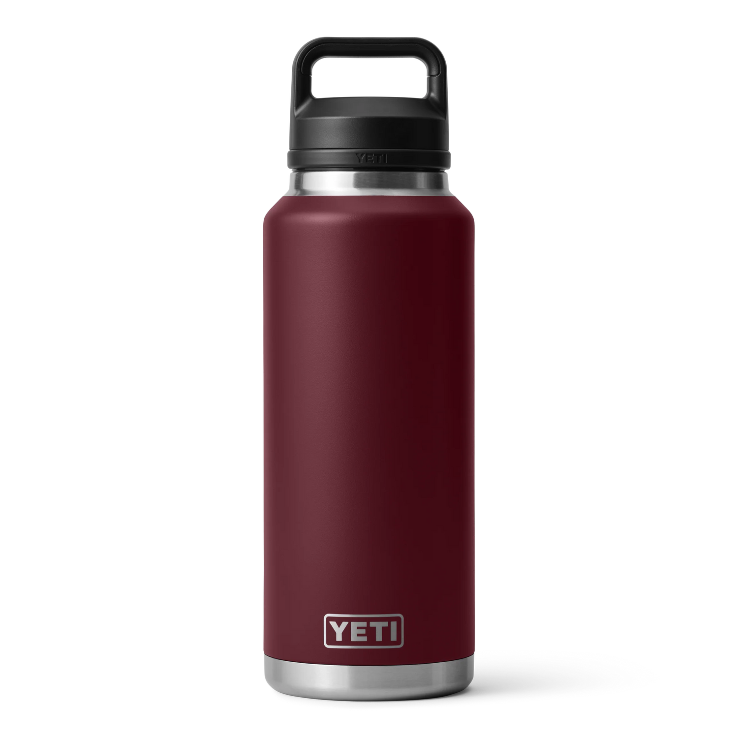 Yeti Rambler 46oz (1.36L) Reusable Bottle with Chug Cap-Drinkware-Yeti-Wild Vine Red-Fishing Station