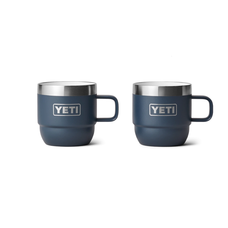 Load image into Gallery viewer, Yeti Rambler 6oz (177ml) Stackable Mug-Drinkware-Yeti-Navy-Fishing Station
