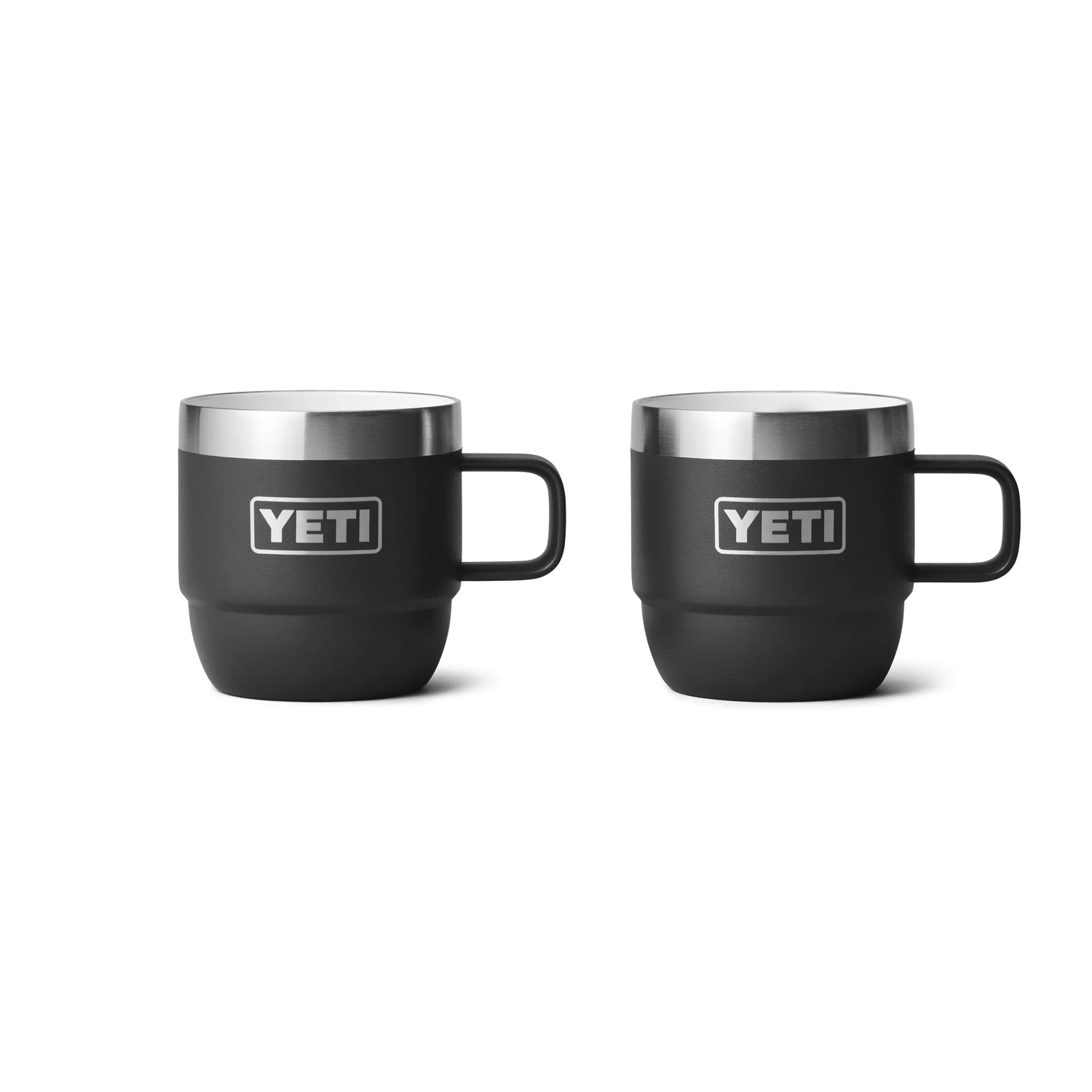 Yeti Rambler 6oz (177ml) Stackable Mug-Coolers & Drinkware-Yeti-Black-Fishing Station