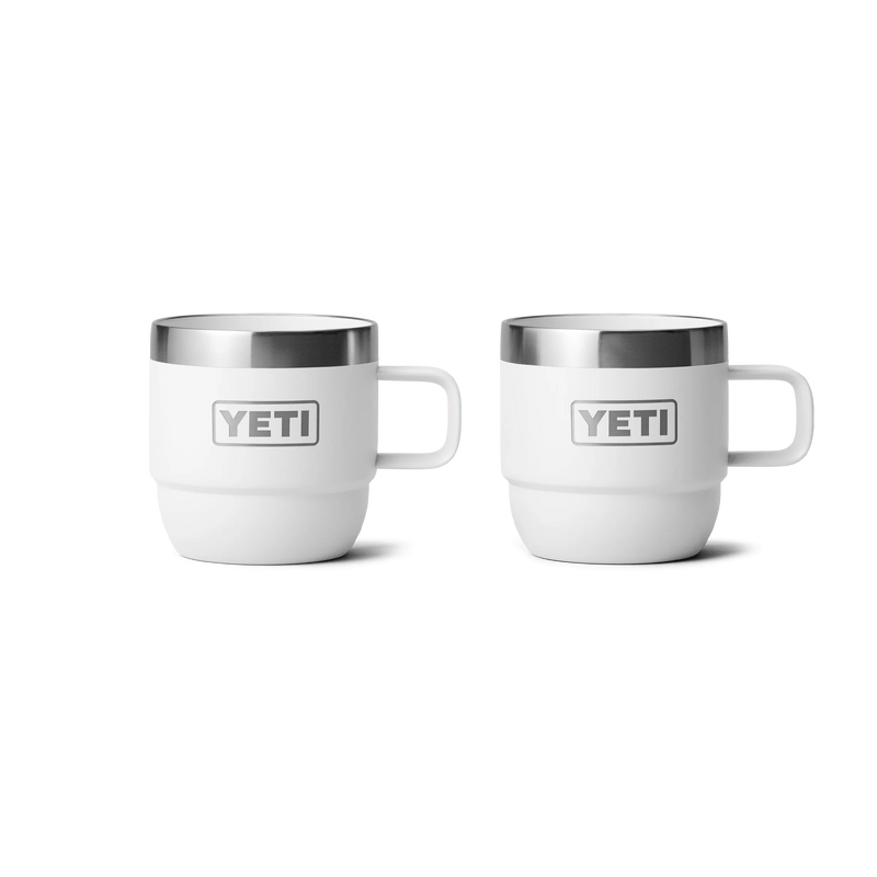 Load image into Gallery viewer, Yeti Rambler 6oz (177ml) Stackable Mug-Drinkware-Yeti-White-Fishing Station
