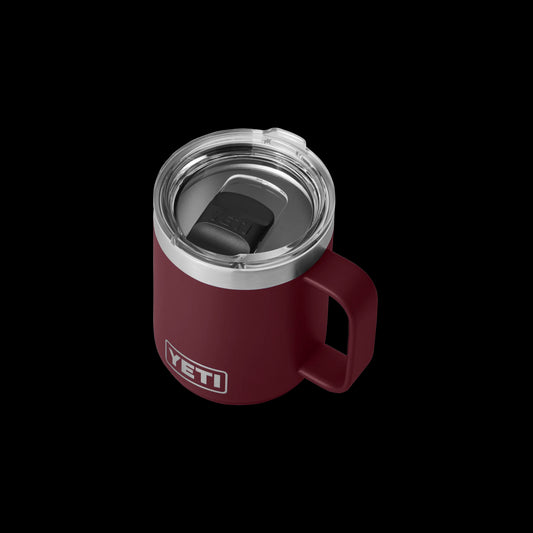 Yeti Rambler Stackable 10oz (295ml) Mug with Magslider Lid-Drinkware-Yeti-Wild Vine Red-Fishing Station
