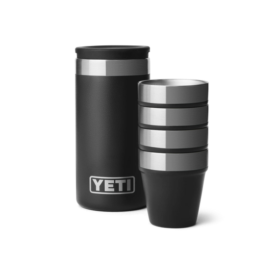 Yeti Shot Glasses with Carrying Case-Drinkware-Yeti-Black-Fishing Station