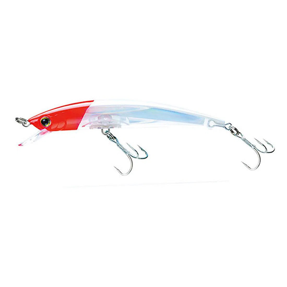Yo-Zuri Crystal Minnow 3D Floating Hardbody Lure-Lure - Hardbody-Yo-Zuri-Red Head (C5)-130mm-Fishing Station