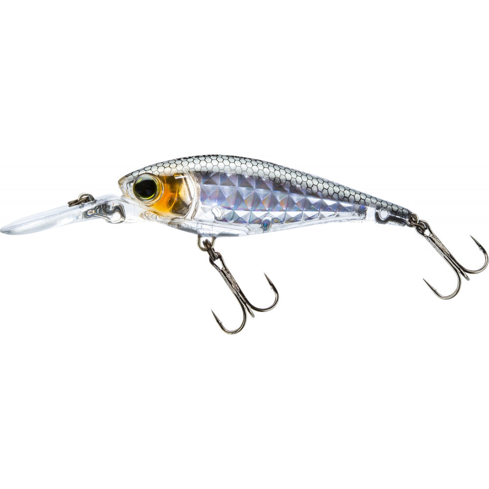 Yo-Zuri 3DR-X Suspending Shad-Lure - Hardbody-Yo-Zuri-60mm-Prism Ghost Shad-Fishing Station