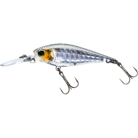 Yo-Zuri 3DR-X Suspending Shad-Lure - Hardbody-Yo-Zuri-60mm-Prism Ghost Shad-Fishing Station