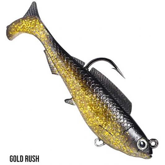 Z-Man HerculeZ Pre-Rigged Soft Plastic Swimbait-Lure - Soft Plastic-Z-Man-4"-Gold Rush-Fishing Station