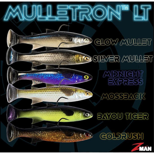 Z-Man Mulletron LT Lure-Lure - Soft Plastic-Z-Man-4.5