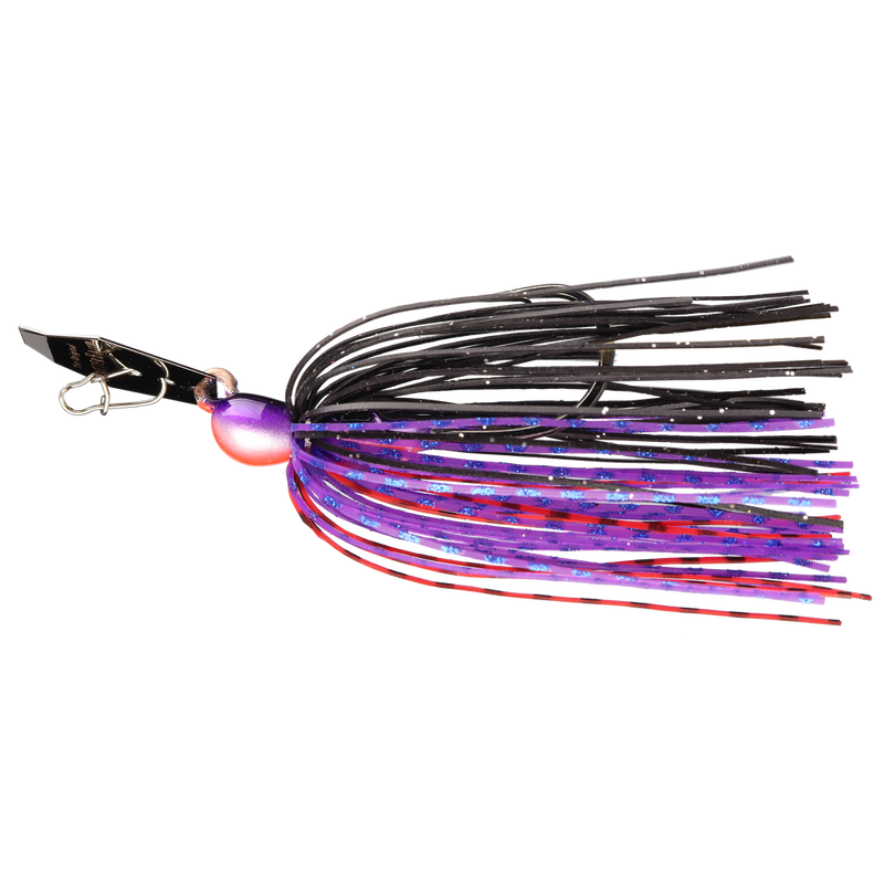Load image into Gallery viewer, Z-Man Chatterbait Mini Max Lure-Lure - Soft Plastic-Z-Man-Purple Nightmare-1/4 Oz-Fishing Station
