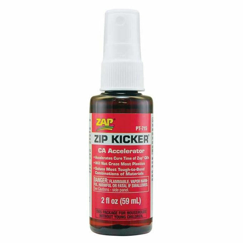 Zap Kicker CA Accelerator 2oz with Pump Spray-Fly Fishing - Fly & Line Dressings-Zap-Fishing Station