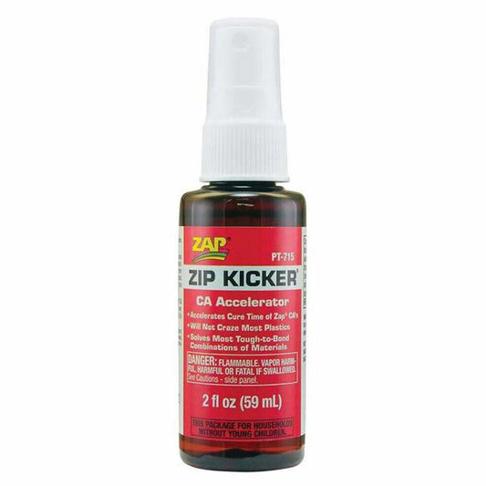 Zap Kicker CA Accelerator 2oz with Pump Spray-Fly Fishing - Fly & Line Dressings-Zap-Fishing Station