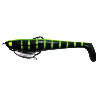 Zerek Flat Shad Pro-Lure - Soft Plastic-Zerek-Green Sunset GS1-4.5"-Fishing Station
