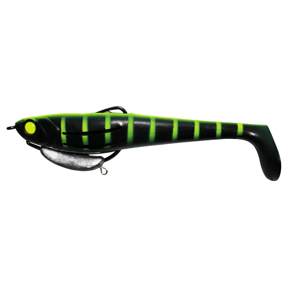 Zerek Flat Shad Pro-Lure - Soft Plastic-Zerek-Green Sunset GS1-4.5"-Fishing Station
