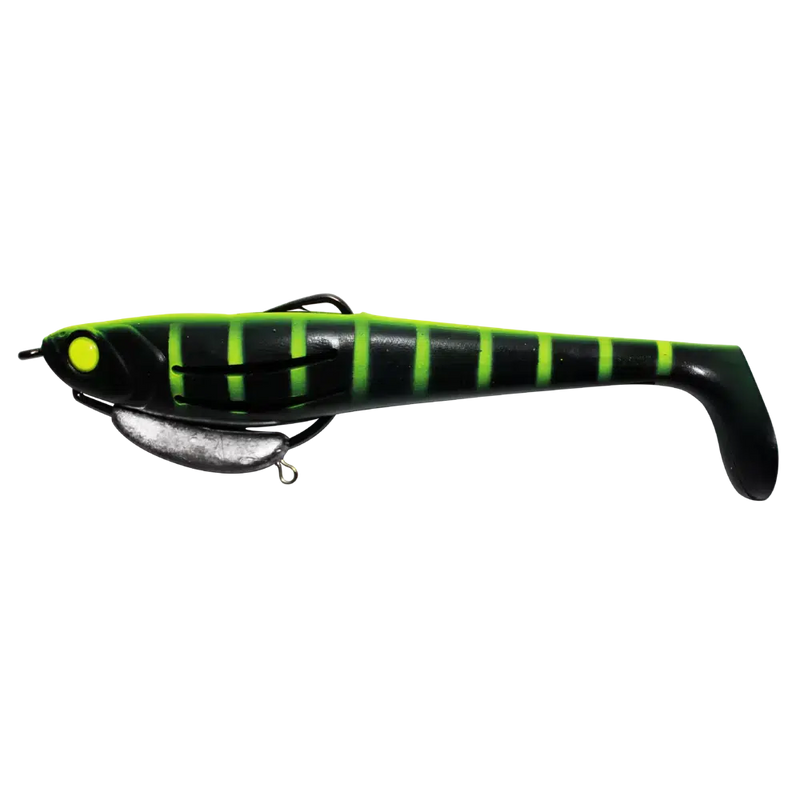 Load image into Gallery viewer, Zerek Flat Shad Pro-Lure - Soft Plastic-Zerek-Green Sunset GS1-4.5&quot;-Fishing Station
