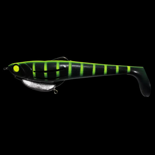 Zerek Flat Shad Pro-Lure - Soft Plastic-Zerek-Green Sunset GS1-4.5"-Fishing Station