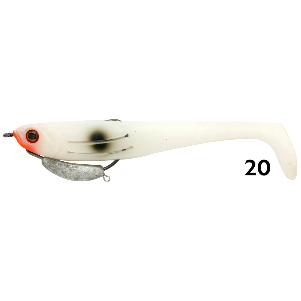 Zerek Flat Shad Pro-Lure - Soft Plastic-Zerek-Red Head Bear 20-4.5"-Fishing Station