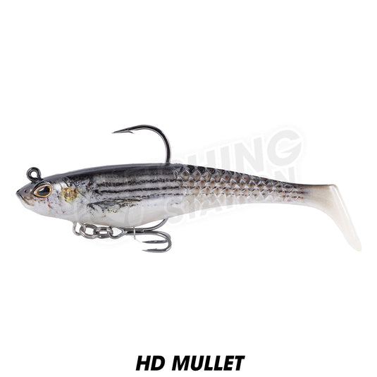 Berkley Powerbait CullShad Magnum 6 Inch Rigged Soft Plastic Lure