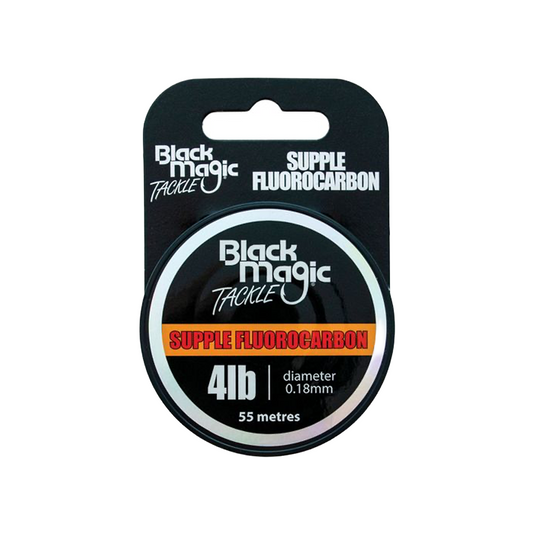 Black Magic Supple Fluorocarbon Tippet 55m
