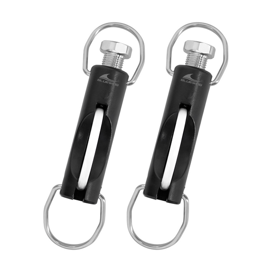 Bluewing Zirconia Outrigger Release Clips Black Pair
