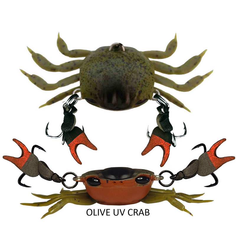 Load image into Gallery viewer, Cranka Crab Treble Hook Model Light 3.9g 50mm Lures
