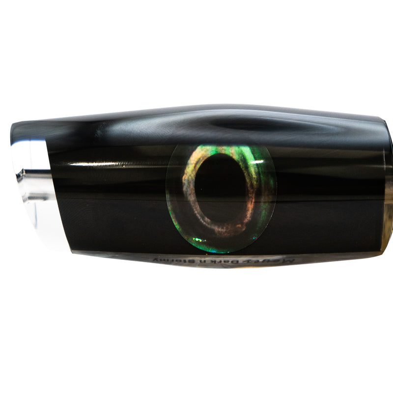 Load image into Gallery viewer, Moyes Lures 12&quot; Dark &#39;n&#39; Stormy Skirted Trolling Lure
