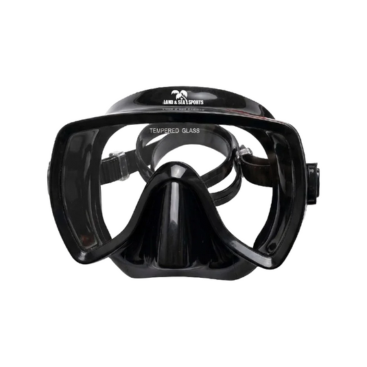 Land & Sea Black Tuna Frameless Mask