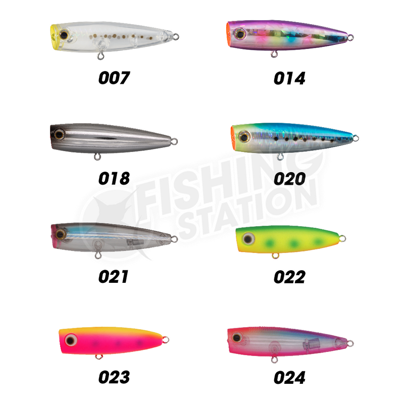 Load image into Gallery viewer, Maria Pop Queen 80mm Floating Popper Lure
