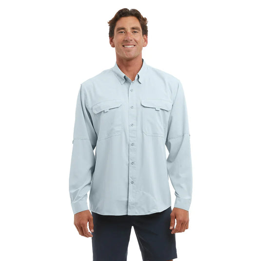 Pelagic Keys Long Sleeve Shirt - Blue Fog