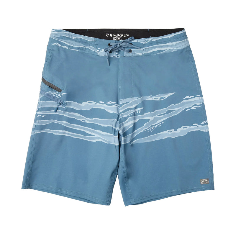 Load image into Gallery viewer, Pelagic Strike 19" Boardshort - Wahoo Camo (Petrol)
