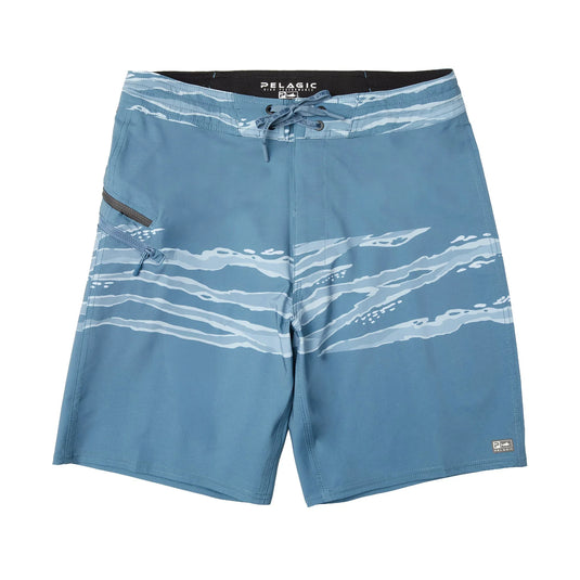 Pelagic Strike 19" Boardshort - Wahoo Camo (Petrol)
