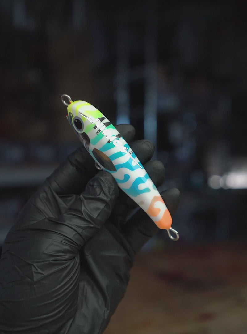 Load and play video in Gallery viewer, Malosi Rogue Long Cast Sinking Stickbait
