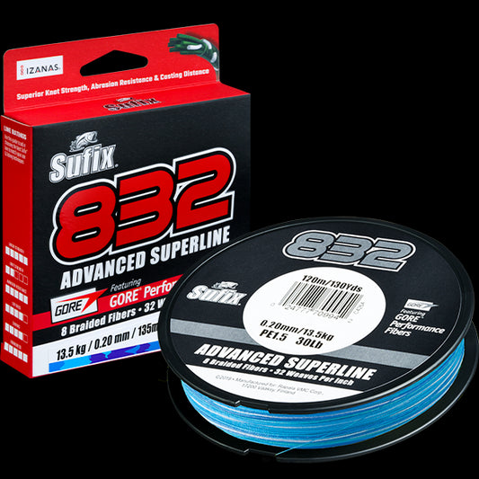 Sufix 832 Advanced Superline Braid - Coastal Camo