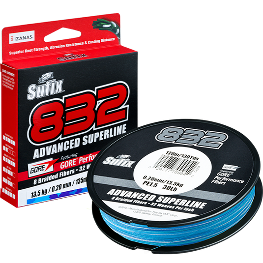 Sufix 832 Advanced Superline Braid - Coastal Camo