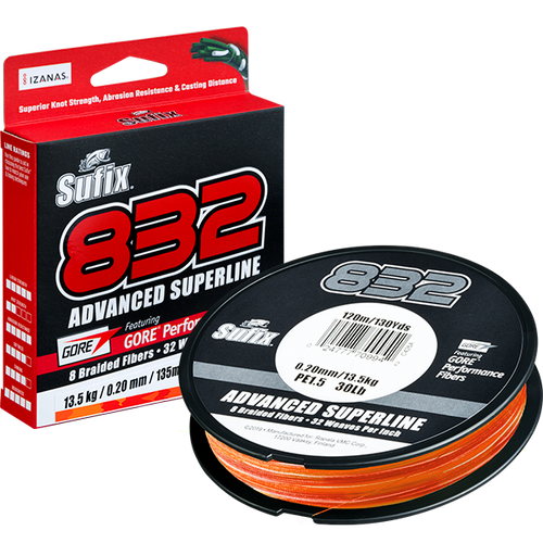 Sufix 832 Advanced Superline Braid - Fire Camo