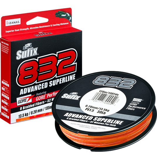 Sufix 832 Advanced Superline Braid - Fire Camo