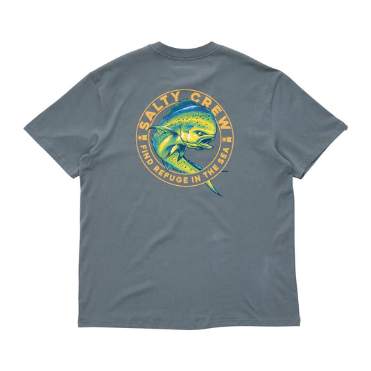 Salty Crew Mahi Club Classic SS Tee - Storm
