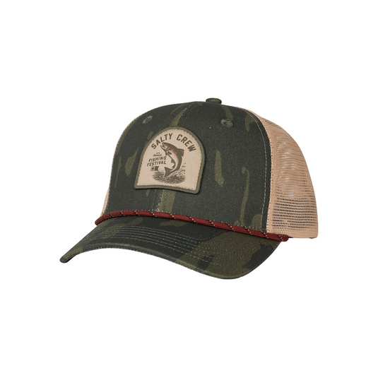 Salty Crew Fishing Club Trucker Hat