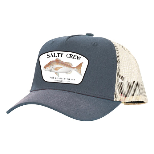 Salty Crew Snapper 5 Panel Trucker Hat