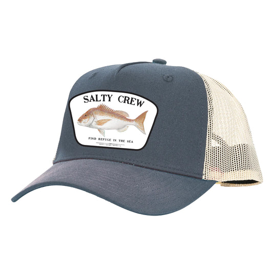 Salty Crew Snapper 5 Panel Trucker Hat