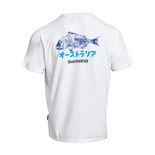 Shimano Gyotaku White T-Shirt
