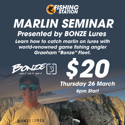 Marlin Seminar with Bonze Lures  - 26 Mar 2026