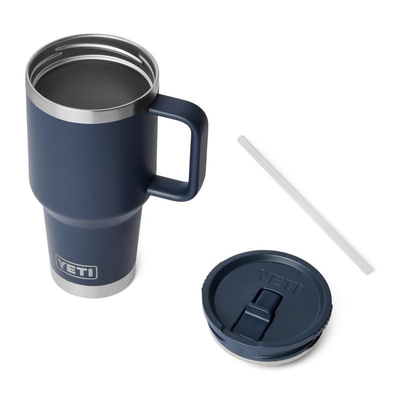 Load image into Gallery viewer, Yeti Rambler 30oz (887ml) Travel Straw Mug
