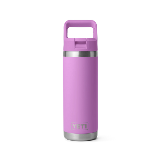 Yeti Rambler 18oz (532ml) Reusable Bottle with Straw Cap