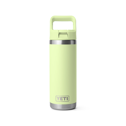Yeti Rambler 18oz (532ml) Reusable Bottle with Straw Cap