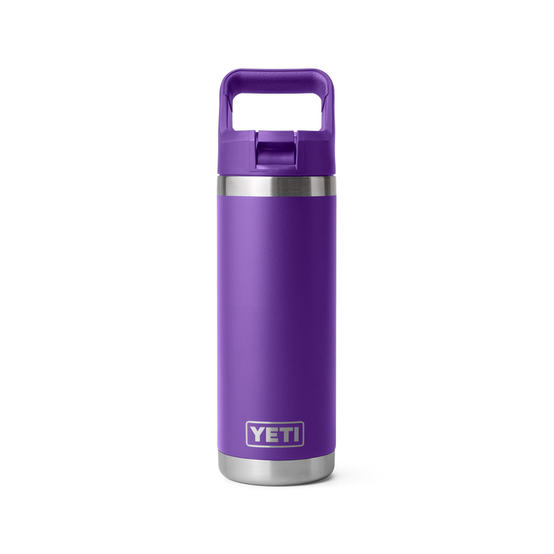 Load image into Gallery viewer, Yeti Rambler 18oz (532ml) Reusable Bottle with Straw Cap
