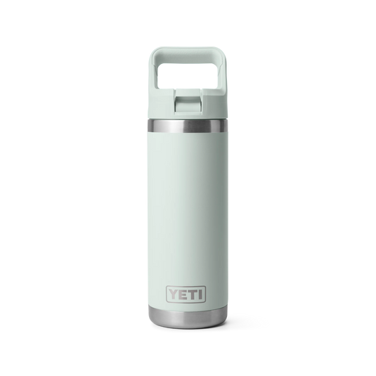 Yeti Rambler 18oz (532ml) Reusable Bottle with Straw Cap